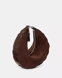 Duo Dot Suede Mini Shoulder Bag