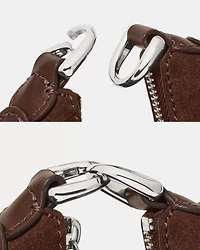 Duo Dot Suede Mini Shoulder Bag