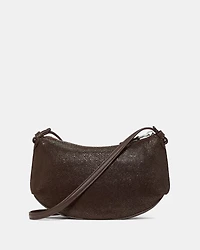 Loop Dot Suede Crossbody Bag