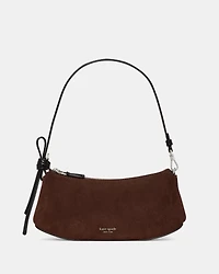 Loop Suede And Shiny Leather Mini Bag