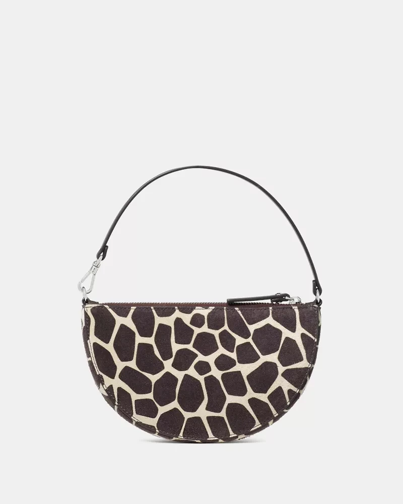 Wink Giraffe Suede Wristlet