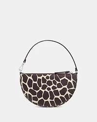 Wink Giraffe Suede Wristlet