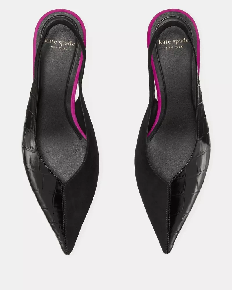 Viv Kitten Heel Pump