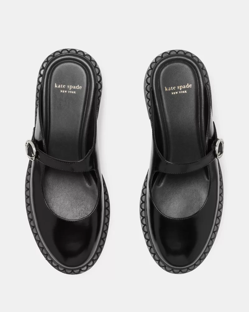 Halo Mary Jane Mule Flat
