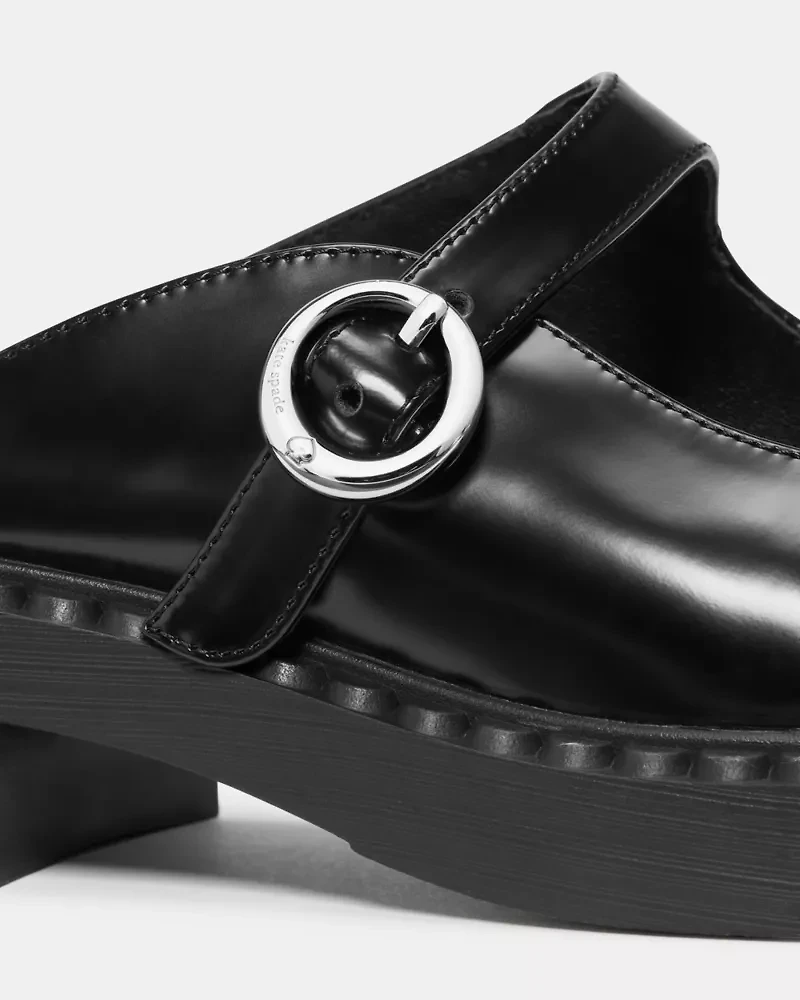 Halo Mary Jane Mule Flat