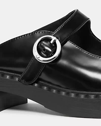 Halo Mary Jane Mule Flat