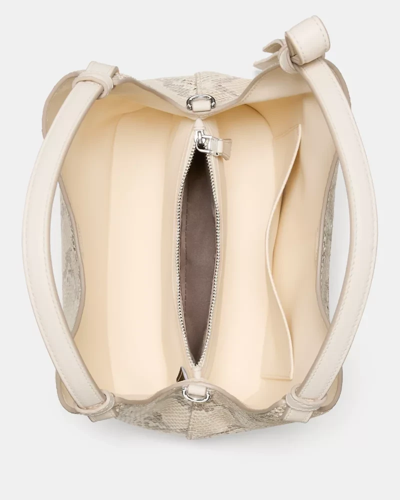 Loop Snake Embossed Carryall Bag
