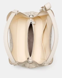 Loop Snake Embossed Carryall Bag