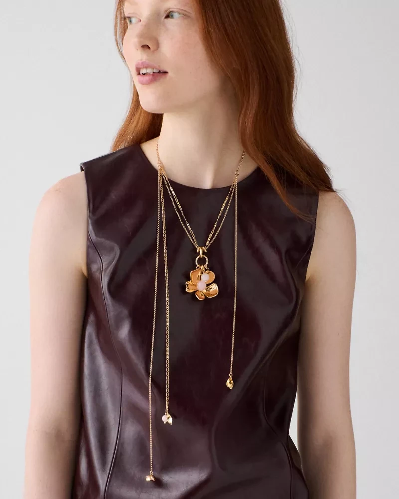 Gilded Garden Statement Necklace