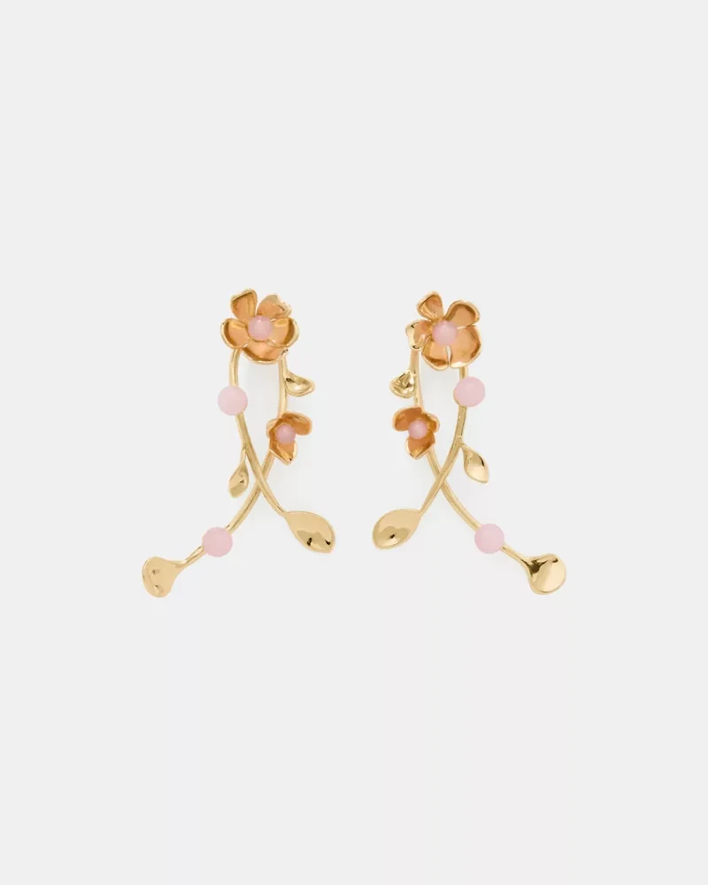 Gilded Garden Statement Earrings