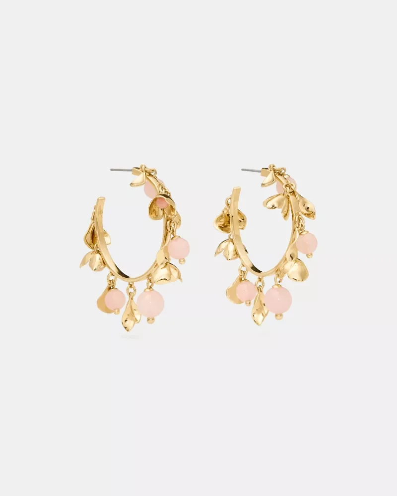 Gilded Garden Statement Hoops