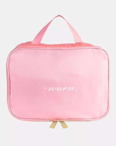 Wear Worn Pink Wash Bag