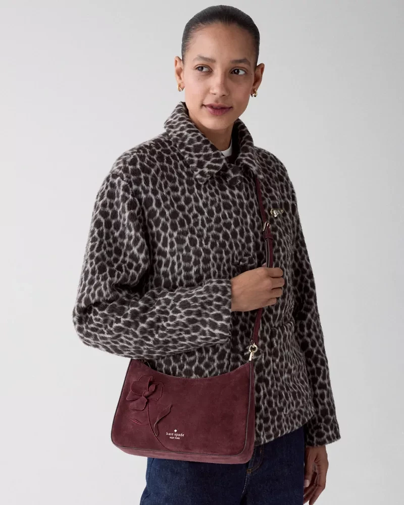 Margot Floral Medium Shoulder Bag