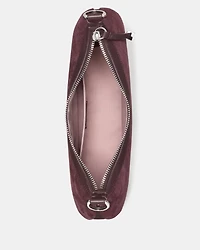 Liv Suede Shoulder Bag