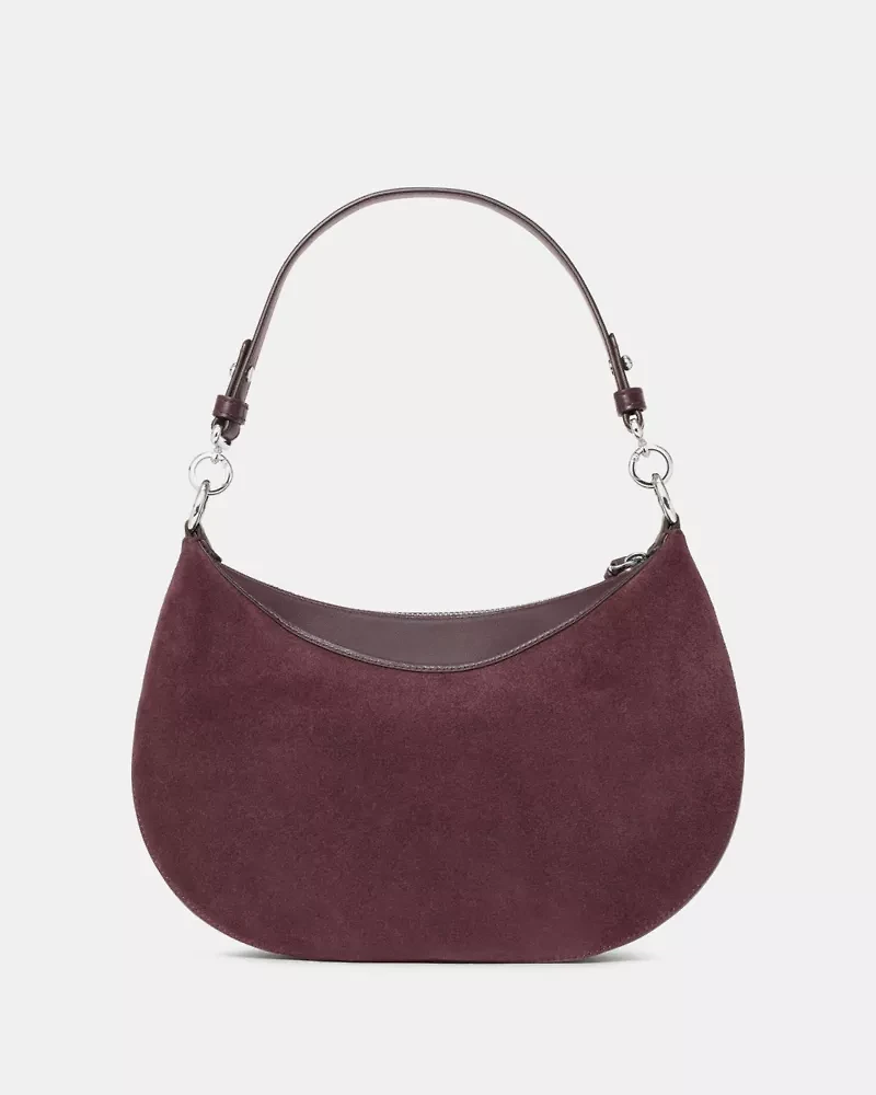 Liv Suede Shoulder Bag