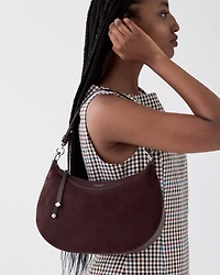 Liv Suede Shoulder Bag