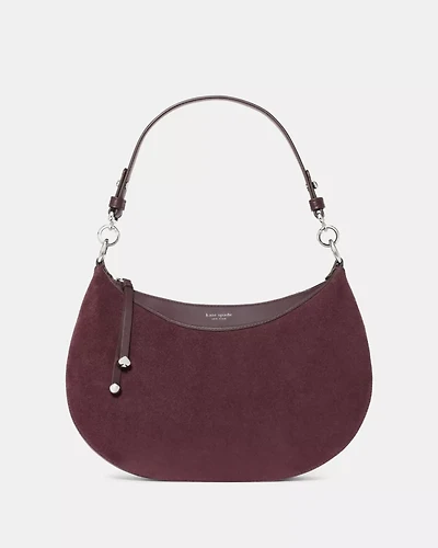 Liv Suede Shoulder Bag