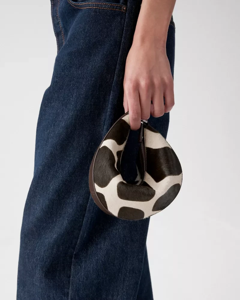 Duo Giraffe Haircalf Mini Shoulder Bag