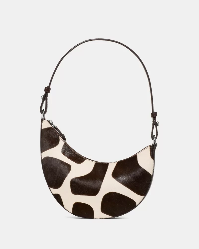 Duo Giraffe Haircalf Mini Shoulder Bag