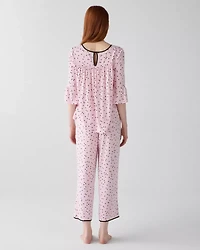 Pink Dot Long Pj Set