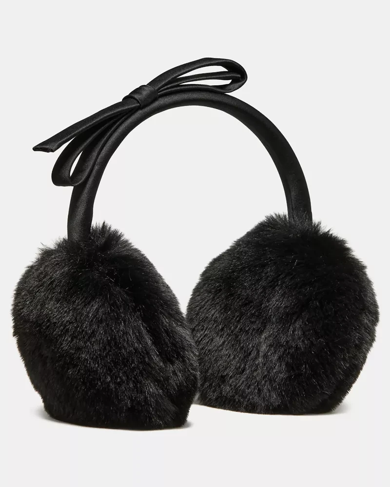 Shoelace Bow Earmuffs