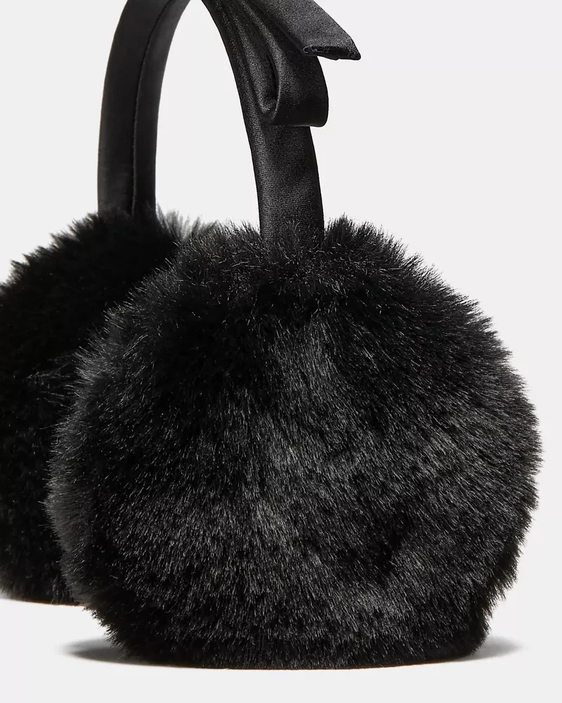 Shoelace Bow Earmuffs