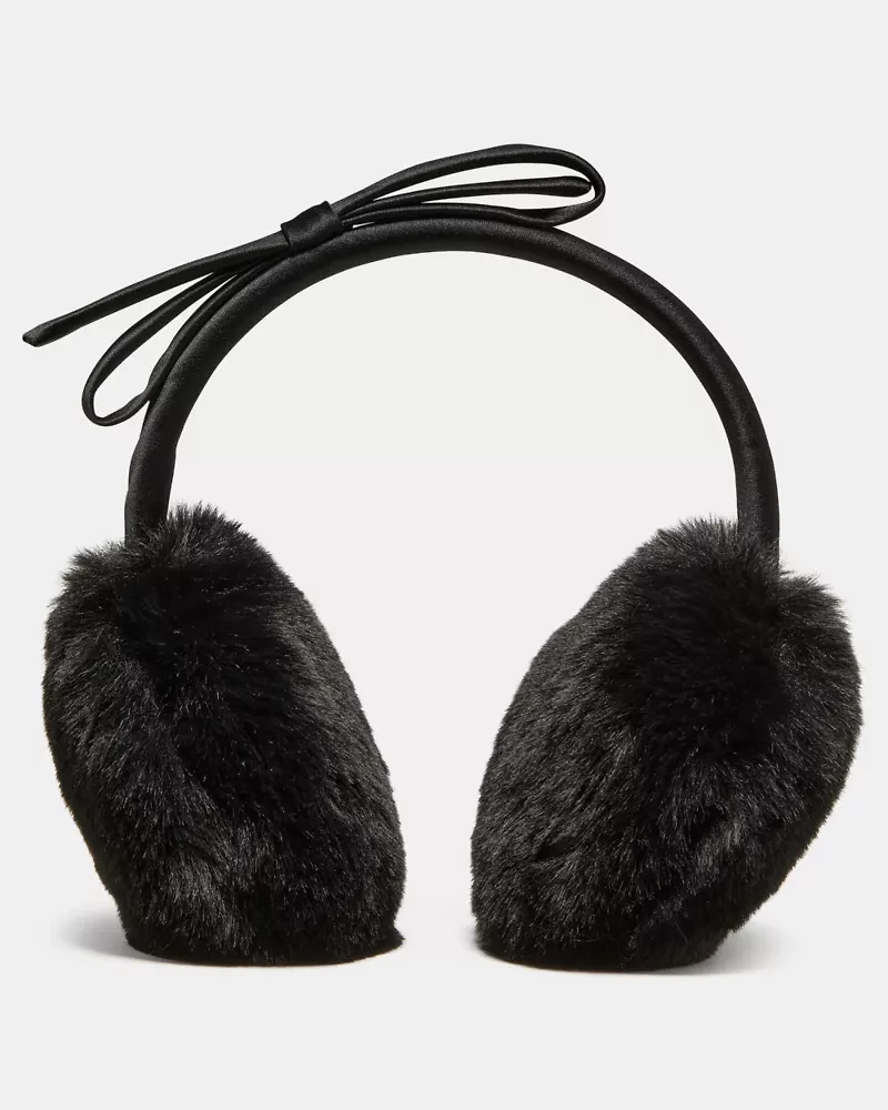 Shoelace Bow Earmuffs