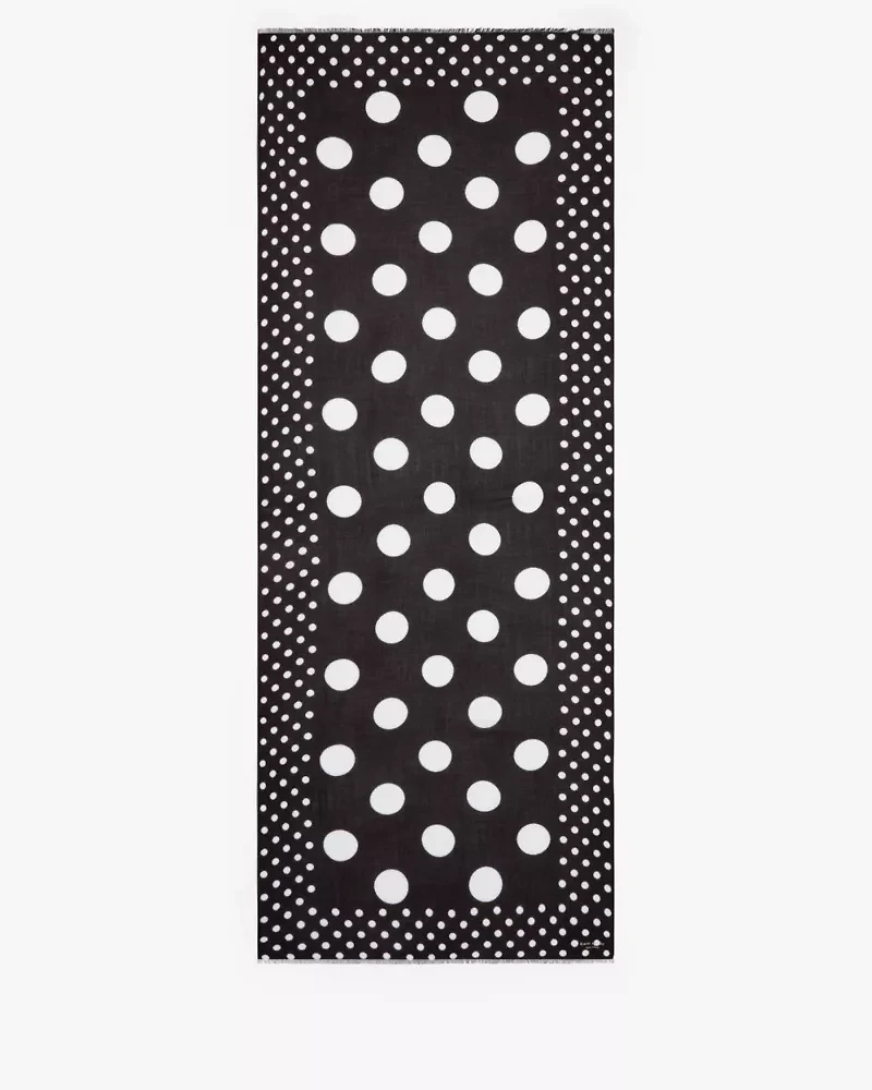 Breezy Dot Oblong Scarf