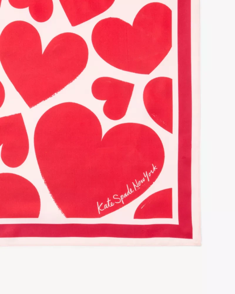 Sweet Hearts Silk Bandana