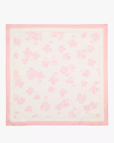 Springtime Gardens Silk Square Scarf