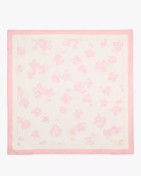 Springtime Gardens Silk Square Scarf