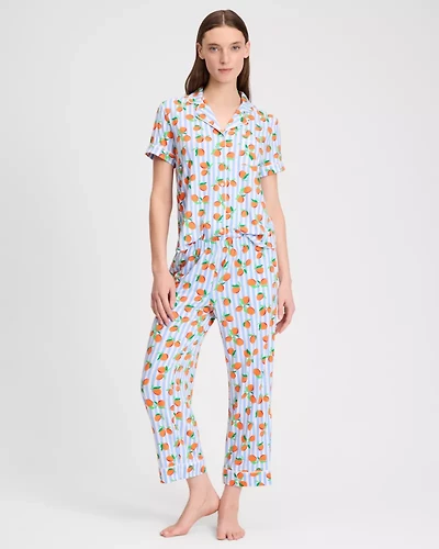 Cropped Pj Set