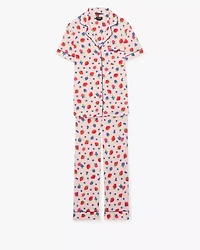 Mixed Berries Cropped Pj Set