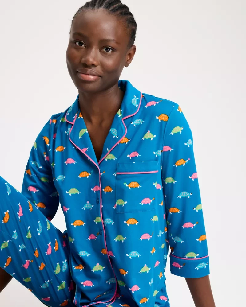 Multi Turtles Long Pj Set