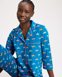 Multi Turtles Long Pj Set