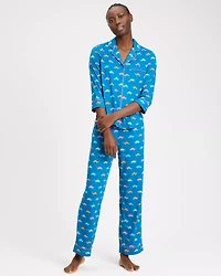 Multi Turtles Long Pj Set