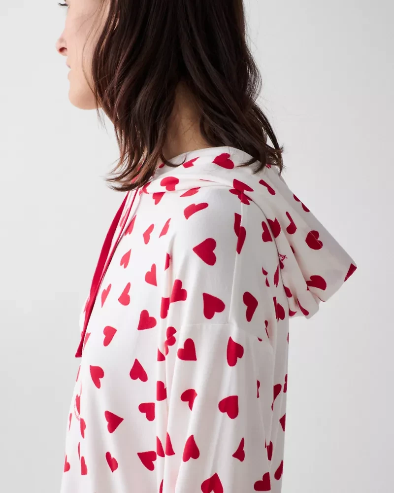 Valentine's Hooded Sleep Set