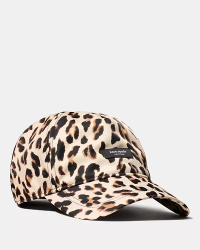 Downtown Leopard Nylon Hat