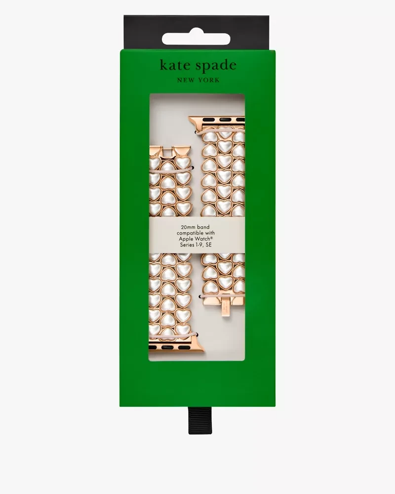 Heart Link Stainless Steel 38-49mm Band For Apple Watch®