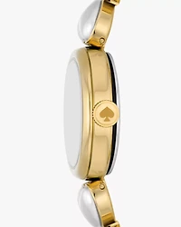 Monroe Heart Pearl Bracelet Watch