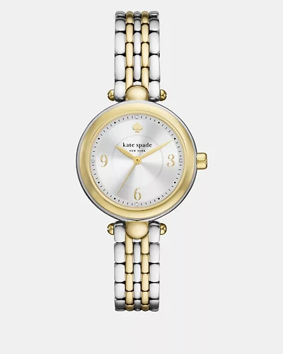 Gracie Round Two Tone Watch