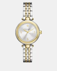 Gracie Round Two Tone Watch