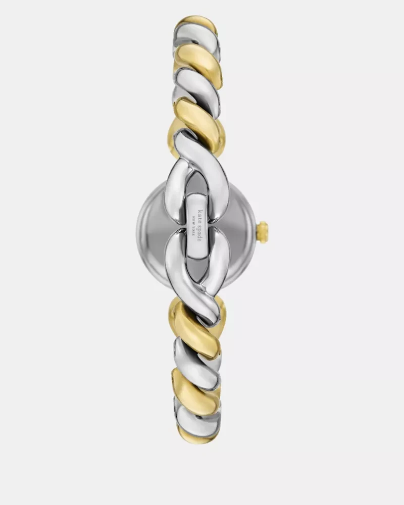 Monroe Twist Two Tone Watch