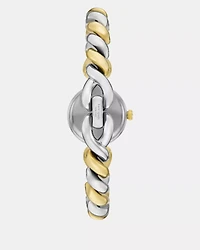 Monroe Twist Two Tone Watch