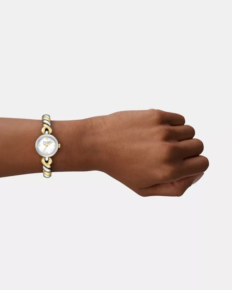 Monroe Twist Two Tone Watch