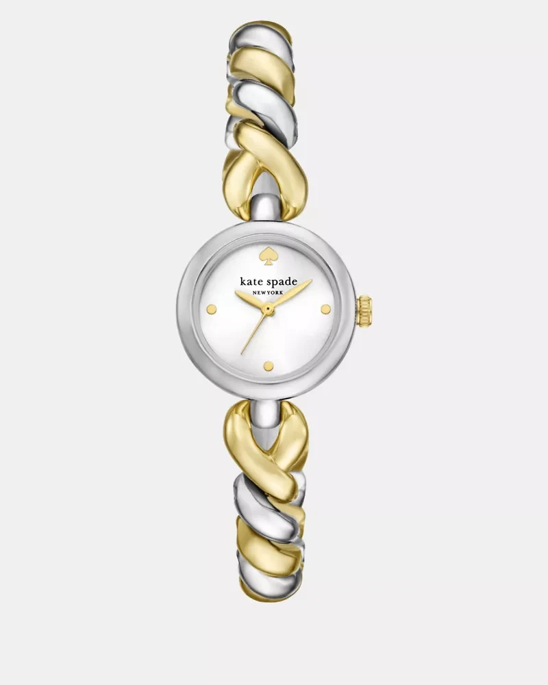Monroe Twist Two Tone Watch