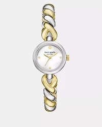 Monroe Twist Two Tone Watch