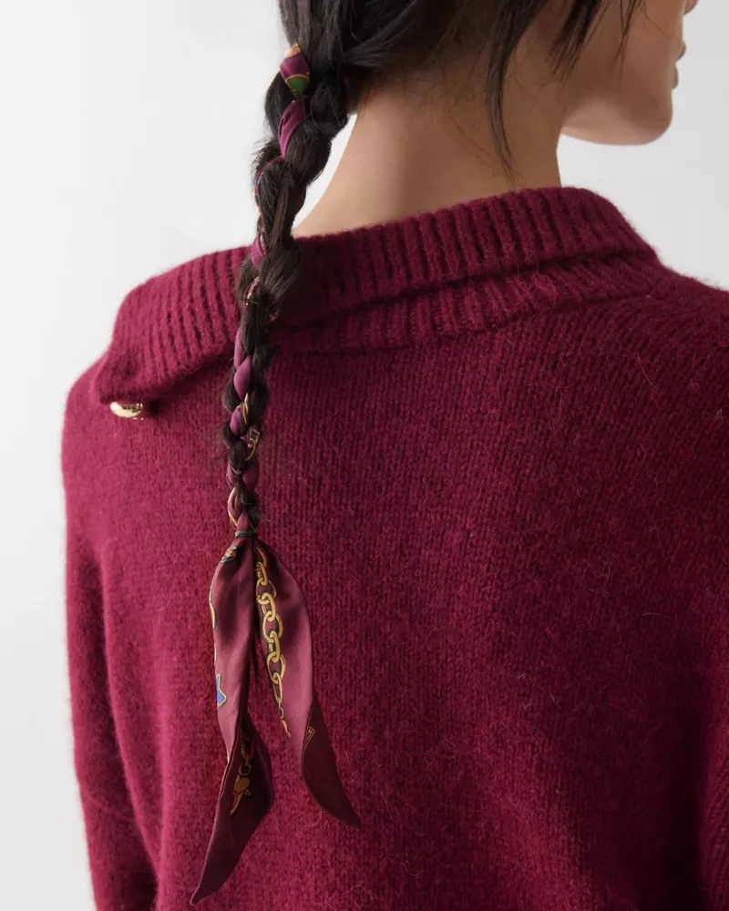 Lucky Charms Silk Skinny Scarf