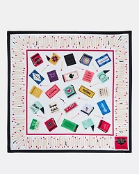 Matchbook Toss Silk Bandana