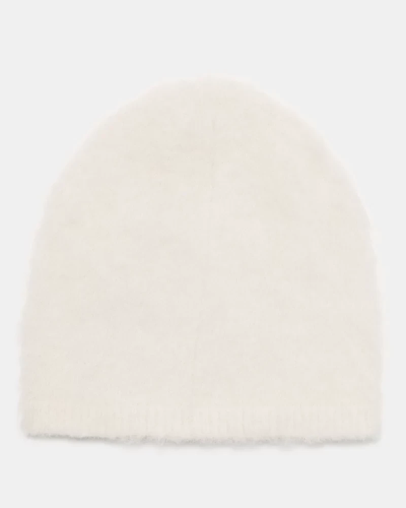 Hedgehog Patch Brushy Beanie